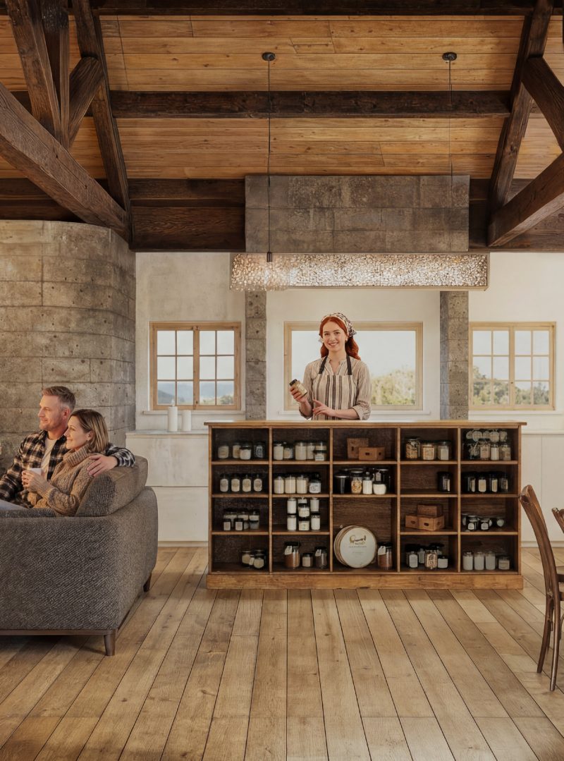 Rustic Portuguese Country Hotel – 3D Interior  Renderings